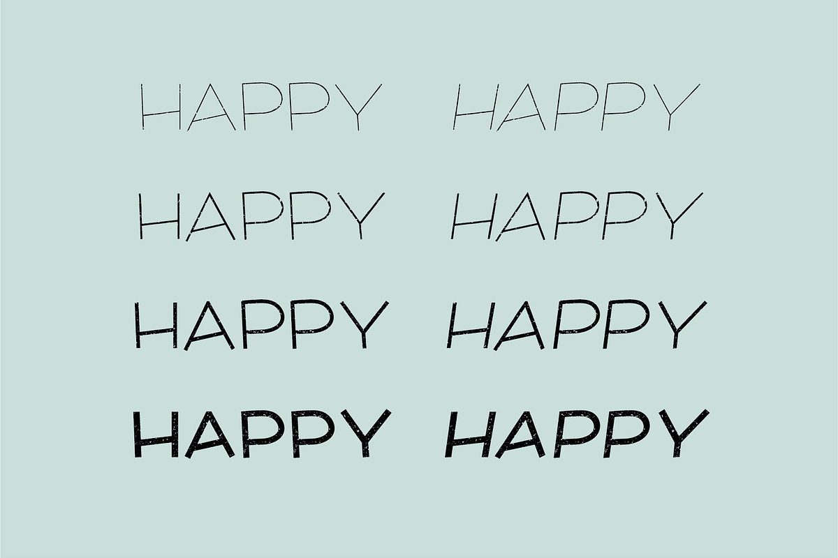 TwoDayType & TwoDayType CleanFont preview 3