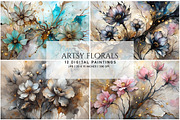 Artsy Florals, a Background Graphic by Digital Art Creations (Thumbnail 2 of 8)