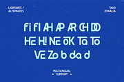 Tavo Zonalia Rounded Sans Serif Font, a Sans Serif Font by Rasio Studio (Thumbnail 4 of 7)