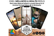 WELLNESS & HEALTH Reels Videos Insta, a Social Media Template by IconValue (Thumbnail 1 of 2)
