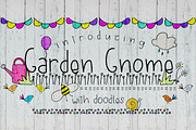 Garden Gnome Font Duo, a Handwritten Font by Groovy Fonts by Mindy (Thumbnail 1 of 5)