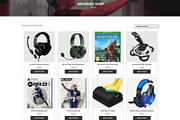 Gaming Devices & Accessories Store, a WordPress Template by HasnainDEV (Thumbnail 3 of 5)