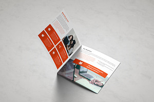 Square Tri Fold Brochure