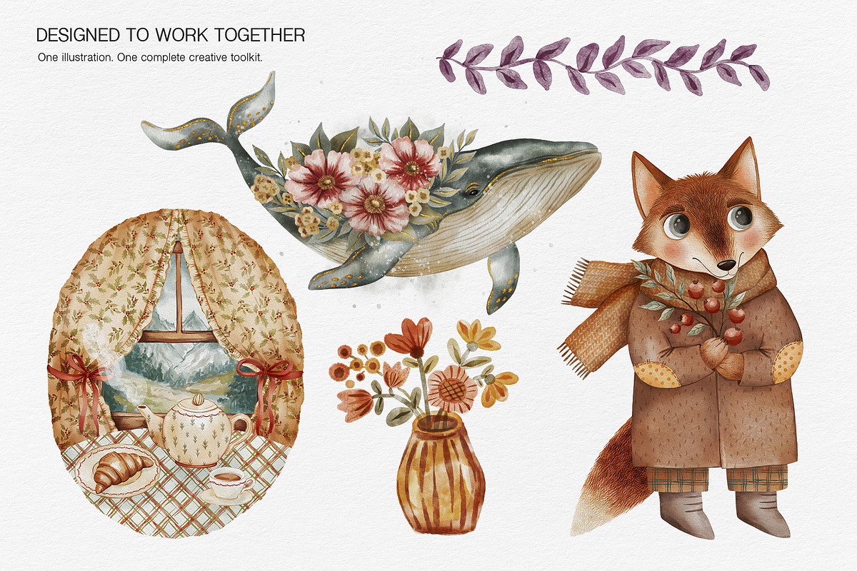 Cozy Procreate Brushes Bundle, a Brush Add-On by Jenny Quince (Photo 8 of 17)