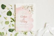 Apple bloom wedding invitations set, an Invitation Template by Doodle emporium (Thumbnail 2 of 7)