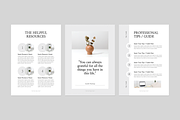 Ebook | MS Word & Indesign, a Magazine Template by Leaflove (Thumbnail 7 of 10)