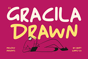 CS Gracila Drawn, a Handwritten Font by Craft Supply Co. (Thumbnail 1 of 8)