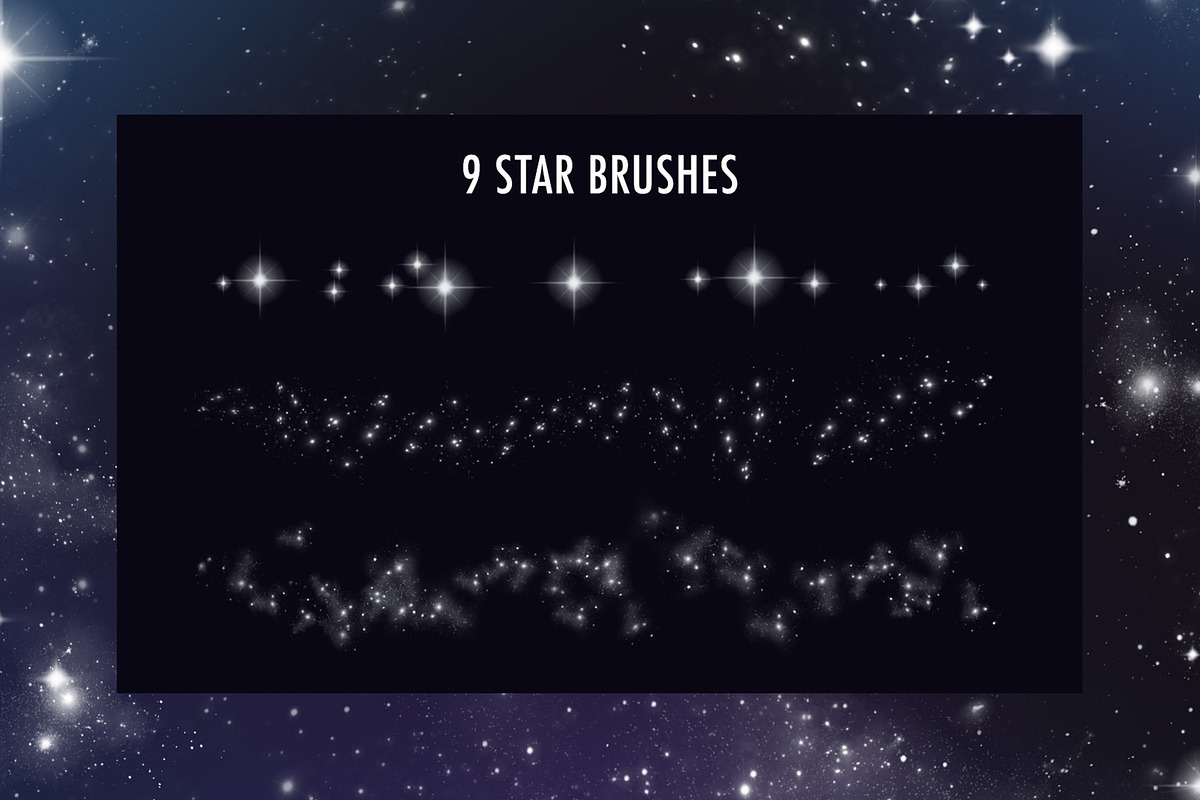 Space Brush Set, a Brush Add-On by Zsolt Kosa Art (Photo 4 of 8)