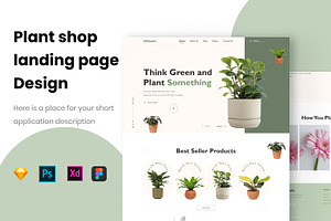 Planting Shop Website Template