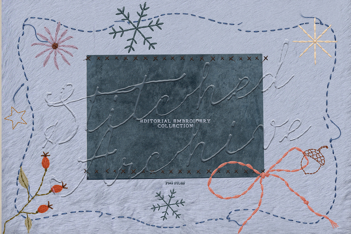 Stitched Archive Editorial Set, an Object Graphic by nadispasibenko (Photo 5 of 9)
