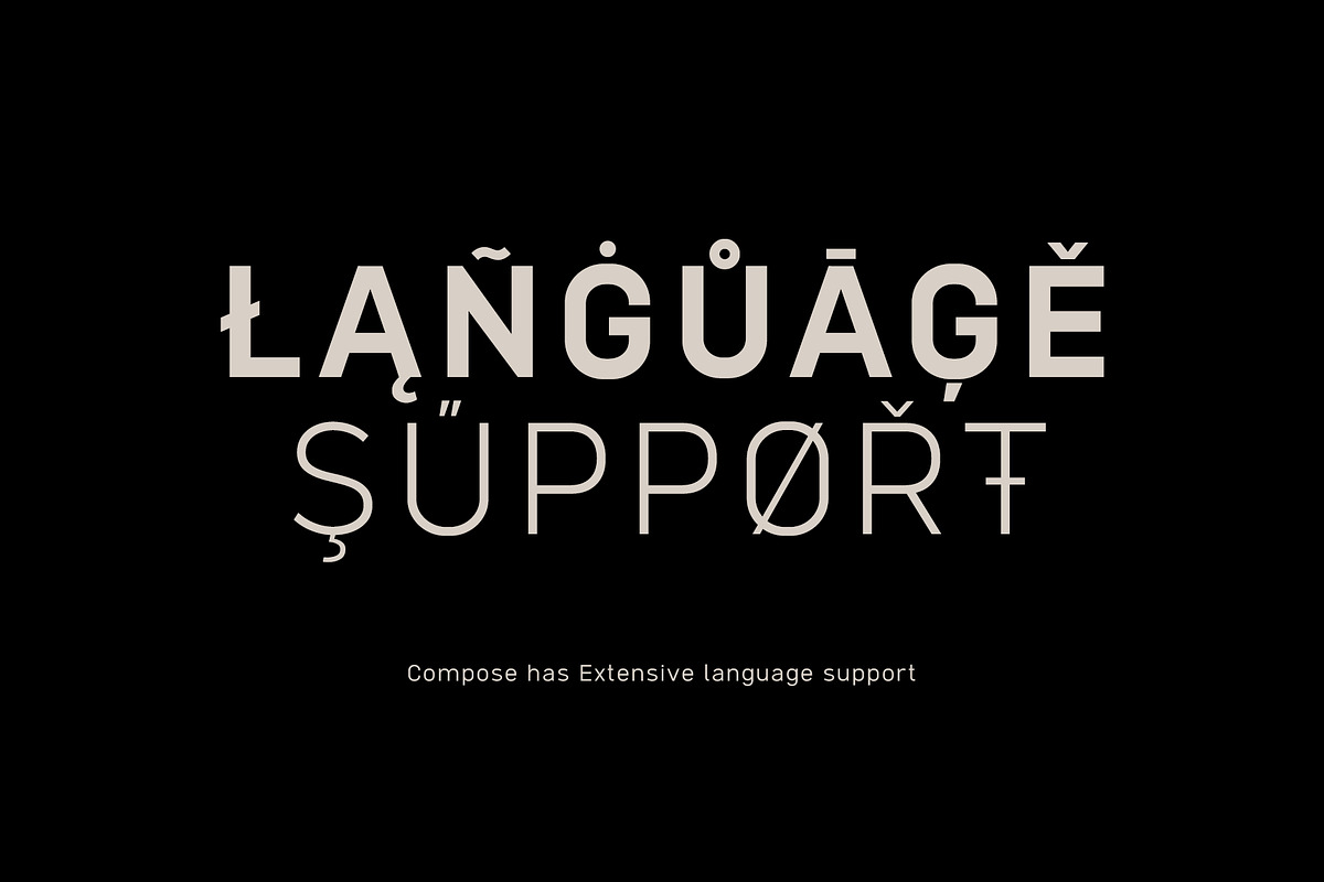 Compose, a Sans Serif Font by Arkitype (Photo 10 of 14)