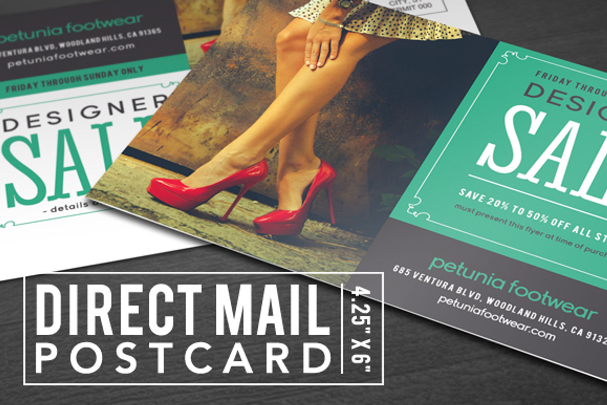 Direct Mail Postcard, a Card Template by END (Photo 1 of 4)