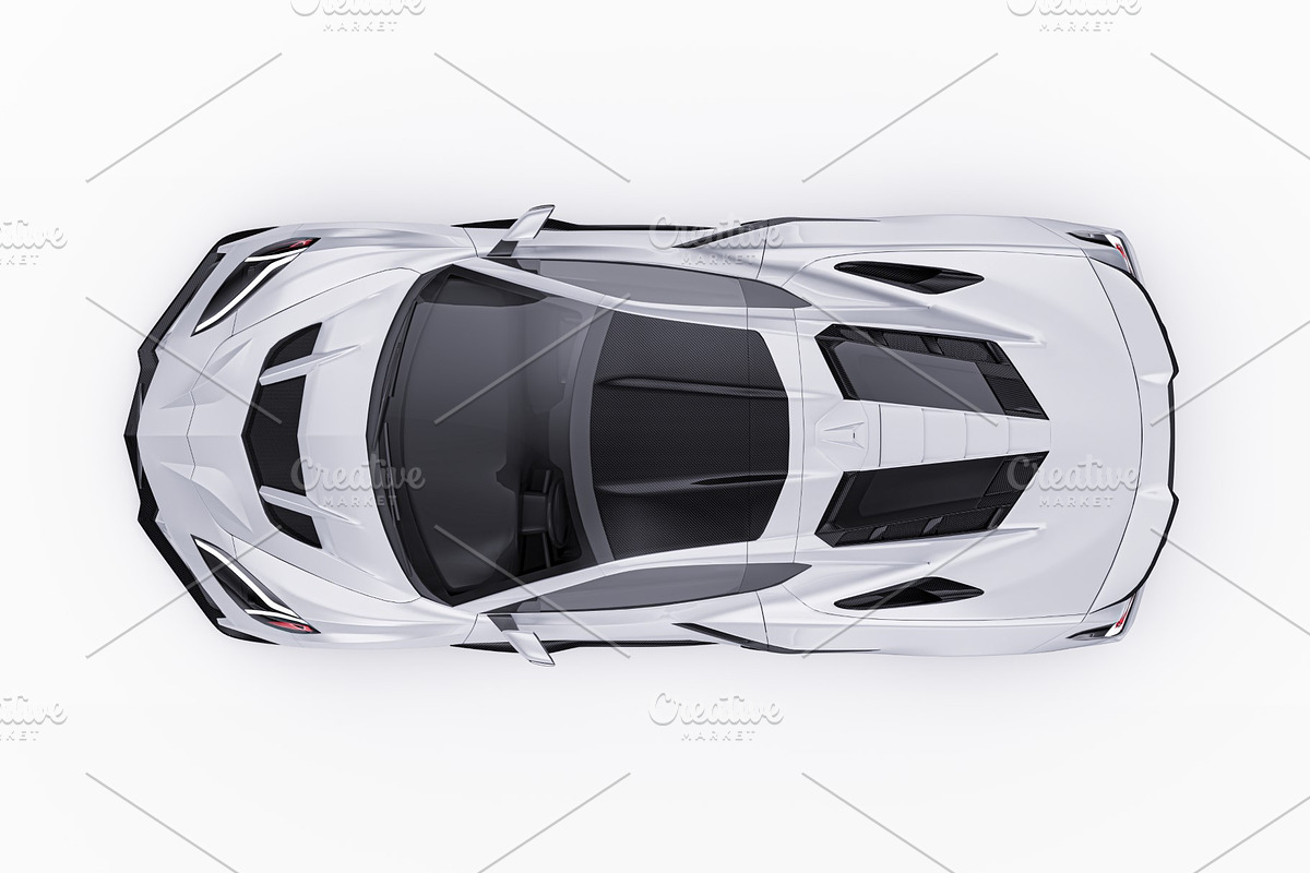 2026 Hyper Performance Coupe Set, an Advertising Mockup by Halal Graphic Studio (Photo 12 of 12)