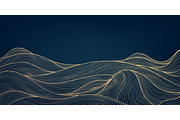 Waves Illustrations, a Background Graphic by Marylia (Thumbnail 3 of 20)