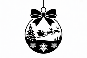 Magical Santa in a reindeer sleigh, an Illustration by Amazin_art (Thumbnail 2 of 19)