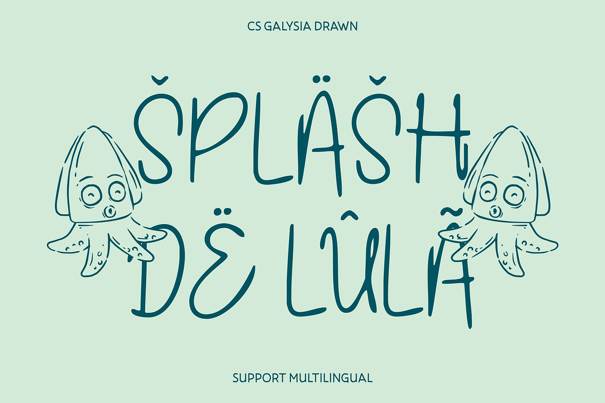 CS Galysia Drawn, a Script Font by Craft Supply Co. (Photo 7 of 8)