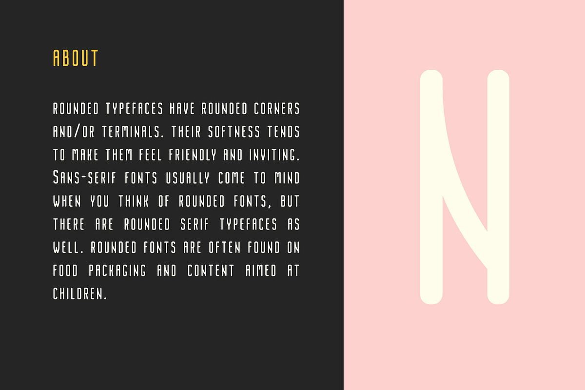 Nordin Rounded - Condensed Sans preview 2