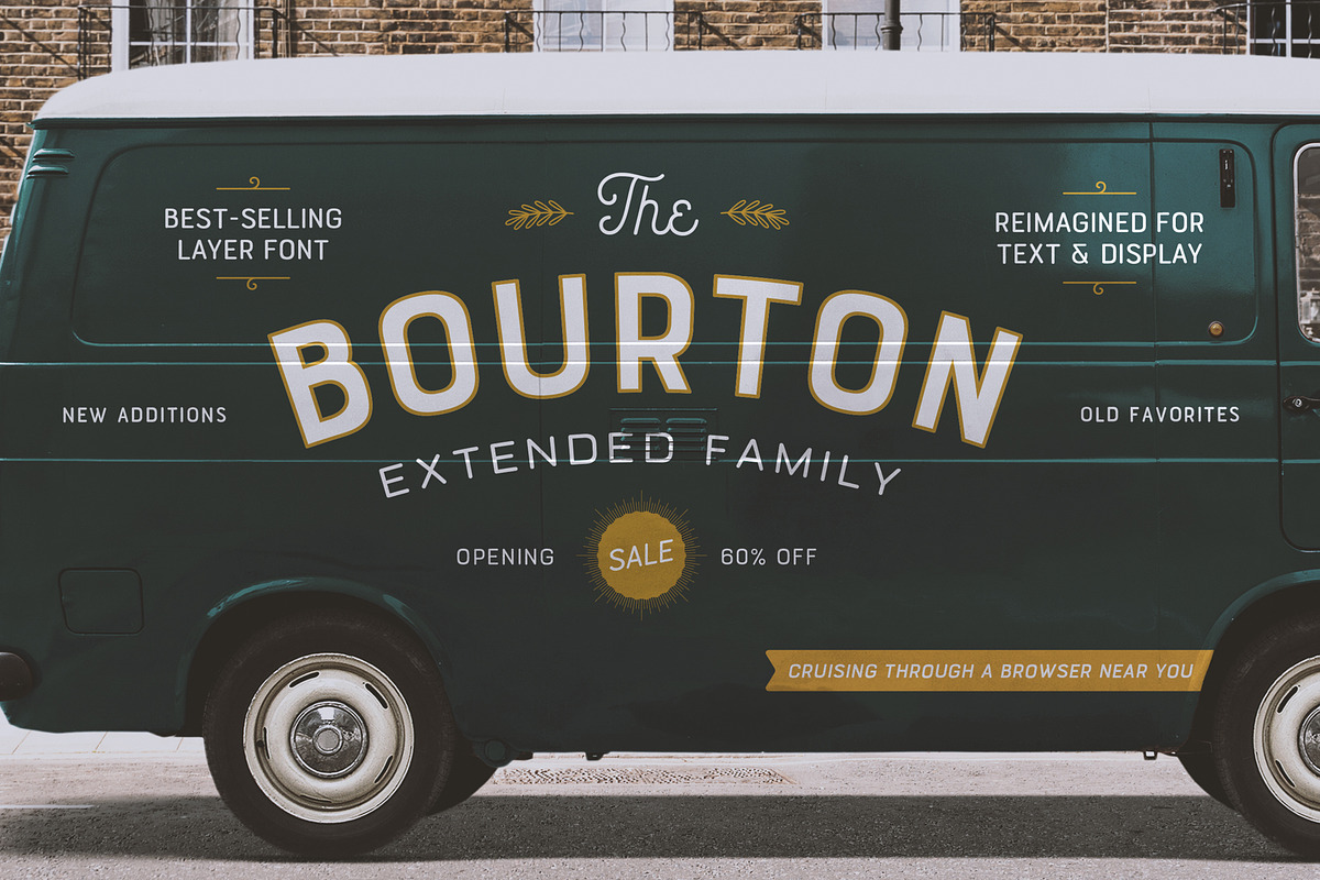60% OFF Bourton Text Typeface, a Sans Serif Font by Kimmy Design (Photo 2 of 15)