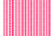 Hot Pink Lace Clipart & Vectors, an Illustration by Amanda Ilkov (Thumbnail 5 of 5)