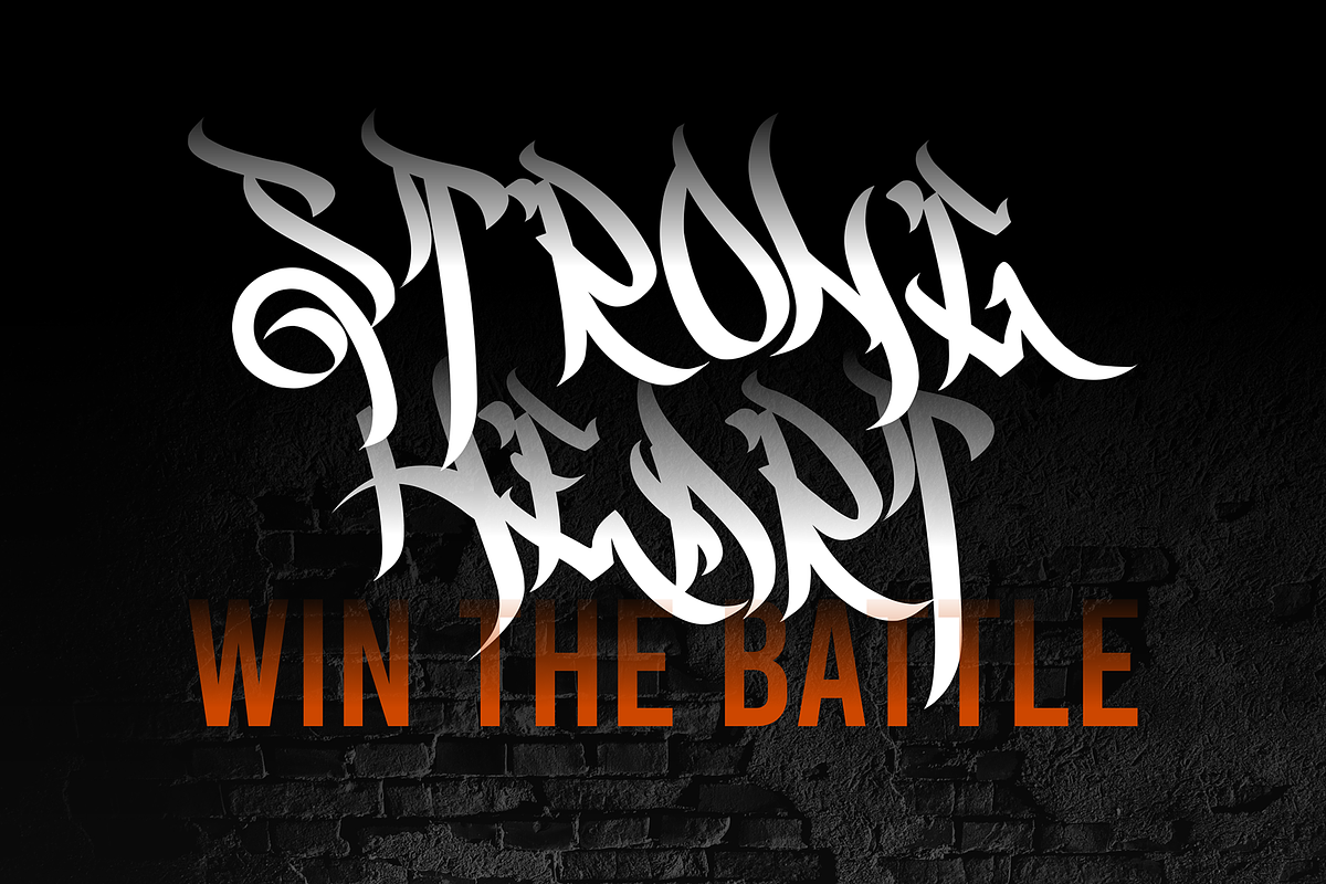 Dragon Brothers - Graffiti Font, a Blackletter Font by figuree studio (Photo 2 of 10)