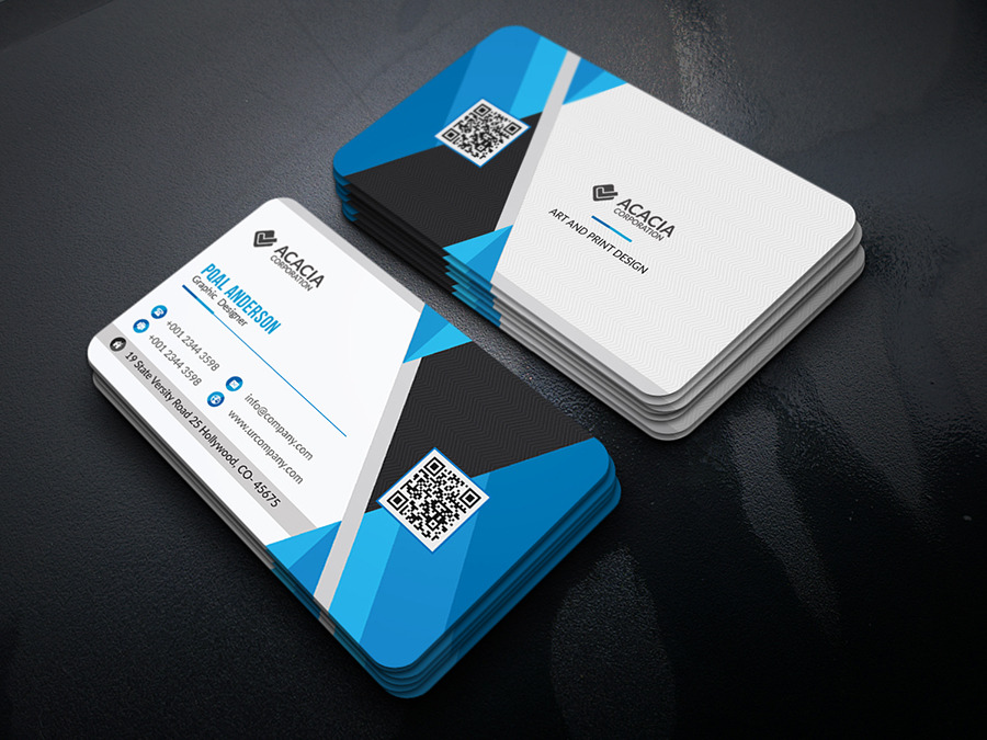 Bames Business Card, a Business Card Template by DesignGhar