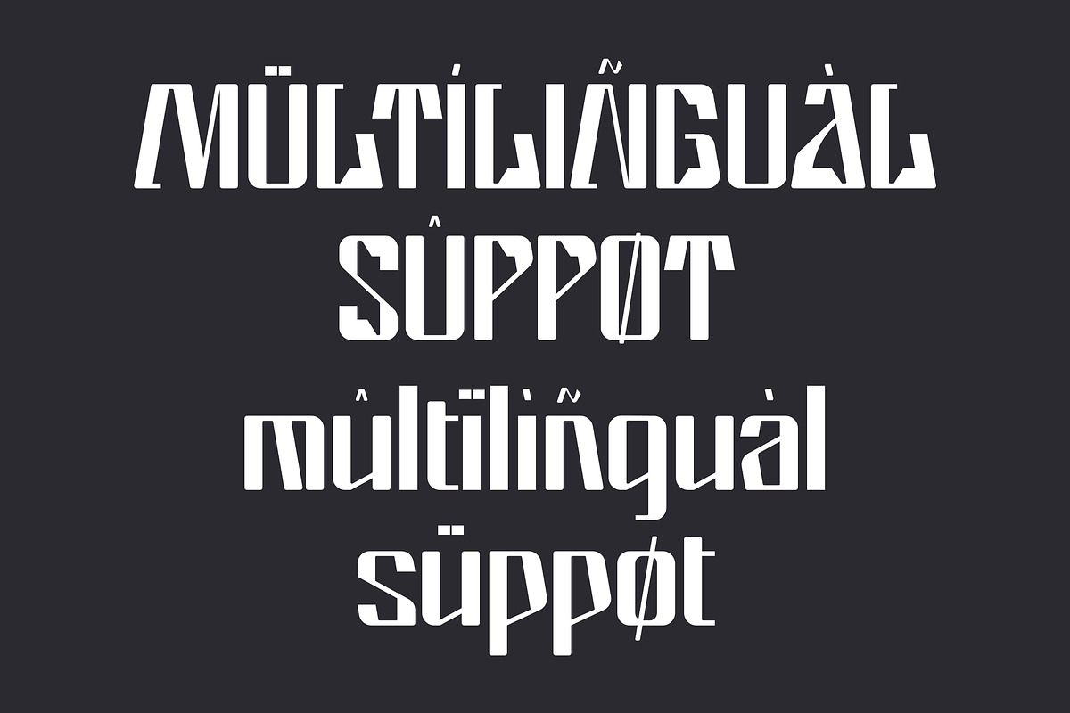 Bulzing - Futuristic font, a Slab Serif Font by Dryy.type (Photo 3 of 10)