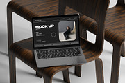 10 PSD Minimalist MacBook Mockup, a Mac Mockup by East Gallery (Thumbnail 3 of 10)