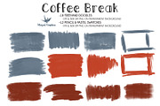 Coffee break handdrawn illustrations, an Object Graphic by Winged Graphics (Thumbnail 3 of 3)