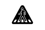 Pedestrian Crossing Safety Icon Set, an Icon by musafir_fashion (Thumbnail 8 of 13)