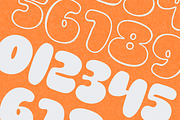 Onidel – Bold Bubble Display Font, a Sans Serif Font by MaikoHatta (Thumbnail 5 of 9)