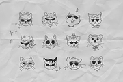 Sunny Cats collection, an Animal Illustration by Lera Efremova (Thumbnail 2 of 7)