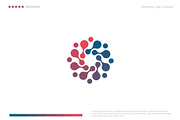 Network Logo Template, a Branding & Logo Template by Artyway Logo (Thumbnail 1 of 4)
