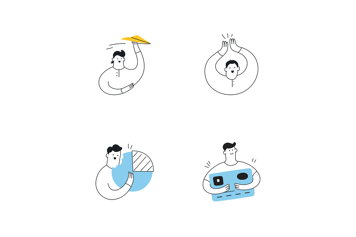 Sam's 43 Startup Illustrations, a Work Illustration by BadBrother (Photo 5 of 15)