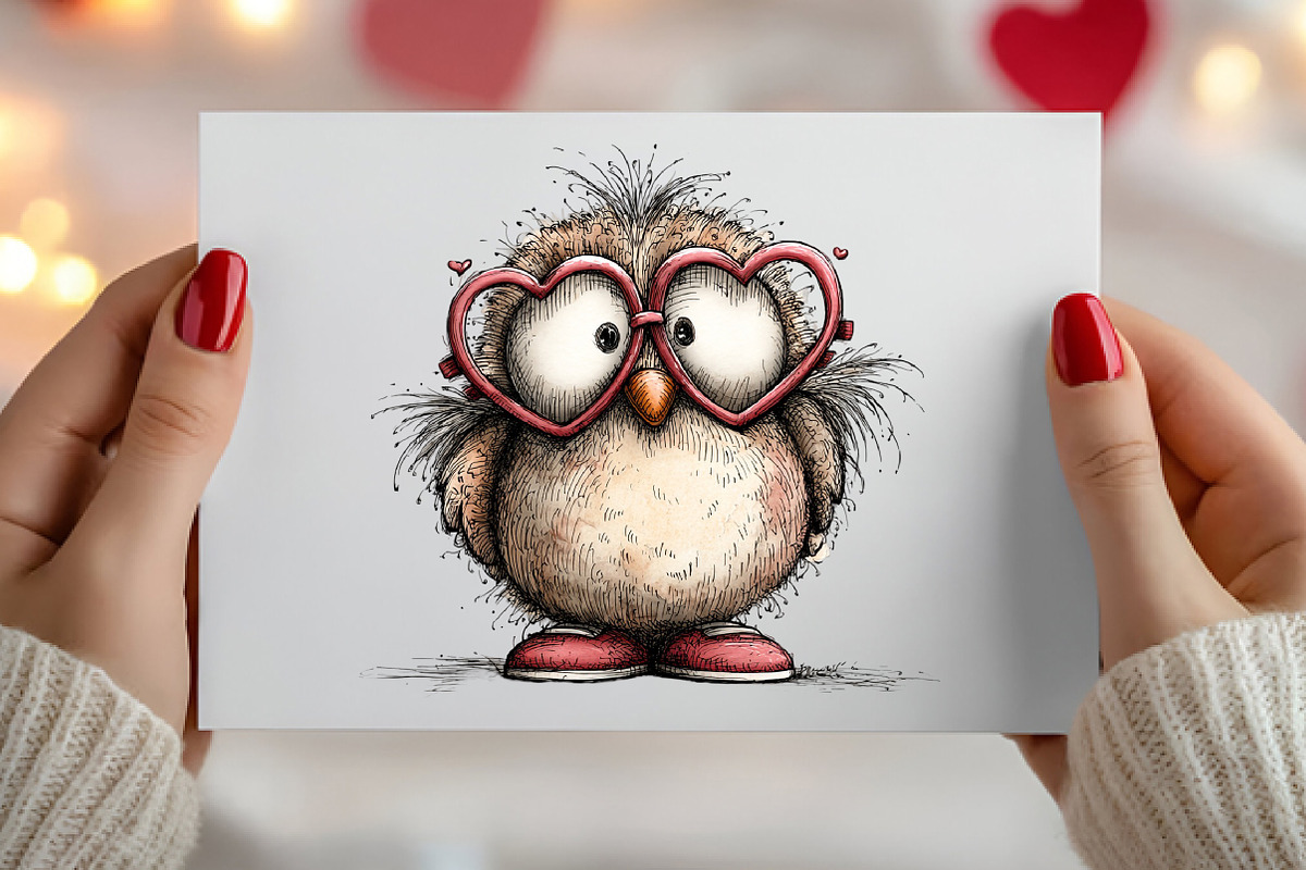 Animals Valentine Day Clipart, an Illustration by Canvas Craft (Photo 6 of 6)