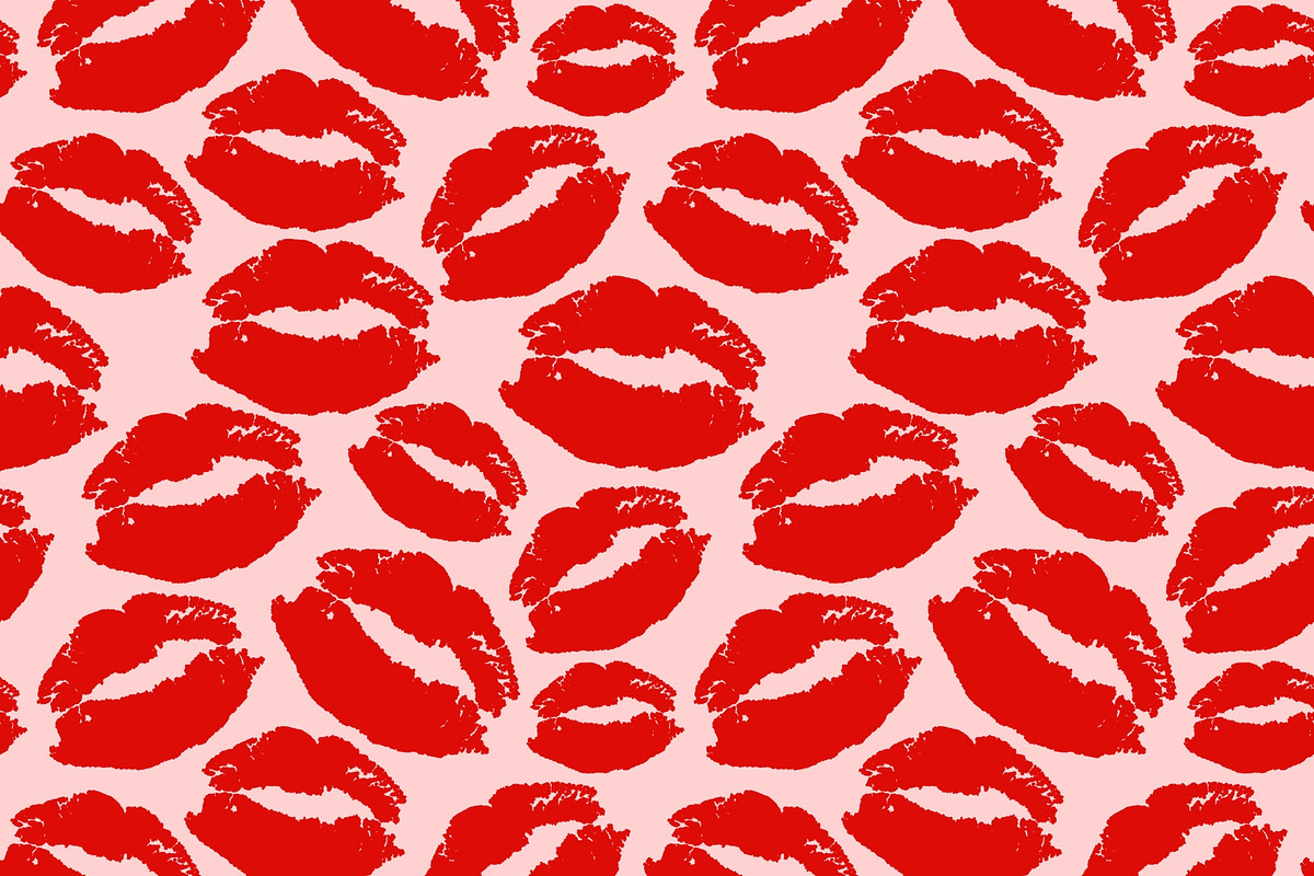 Red Hearts Valentines Day Papers, a Pattern Graphic by ilonitta (Photo 9 of 10)