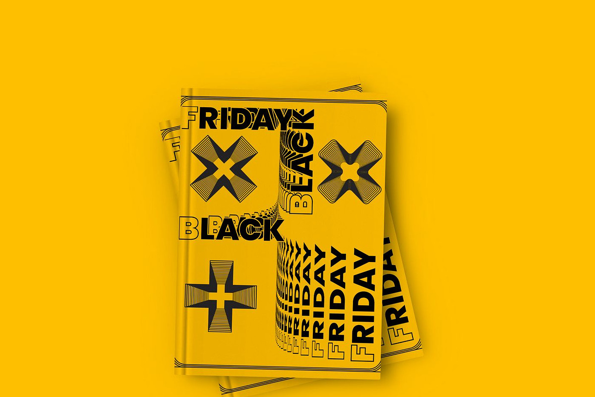 Black Friday Typography Poster Set, a Poster Template by NJ Himel (Photo 14 of 111)