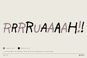 Peace TM – Automatic Script, a Handwritten Font by Type Mania (Thumbnail 4 of 14)