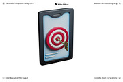Smartphone Target Arrow 3D, an Object 3D Model by Wencory (Thumbnail 1 of 2)