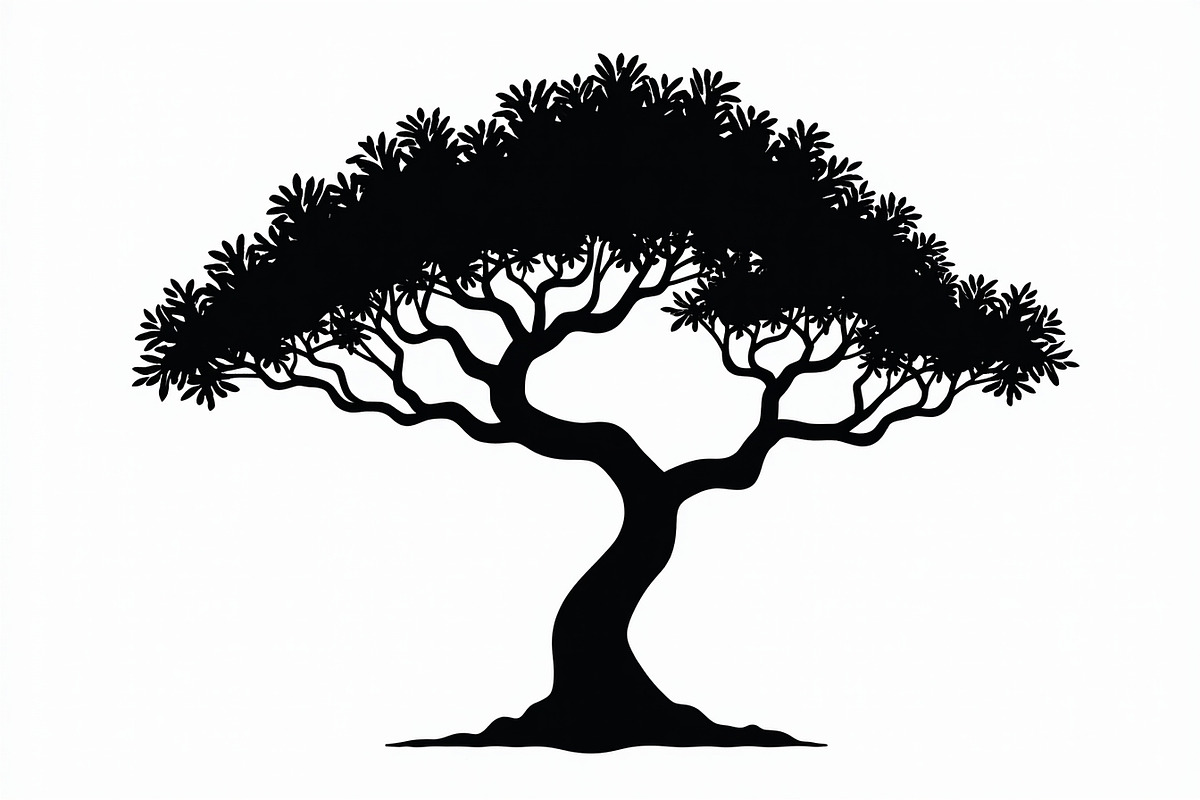 Wild Forest Tree Clipart Set, an Illustration by balal (Photo 11 of 20)