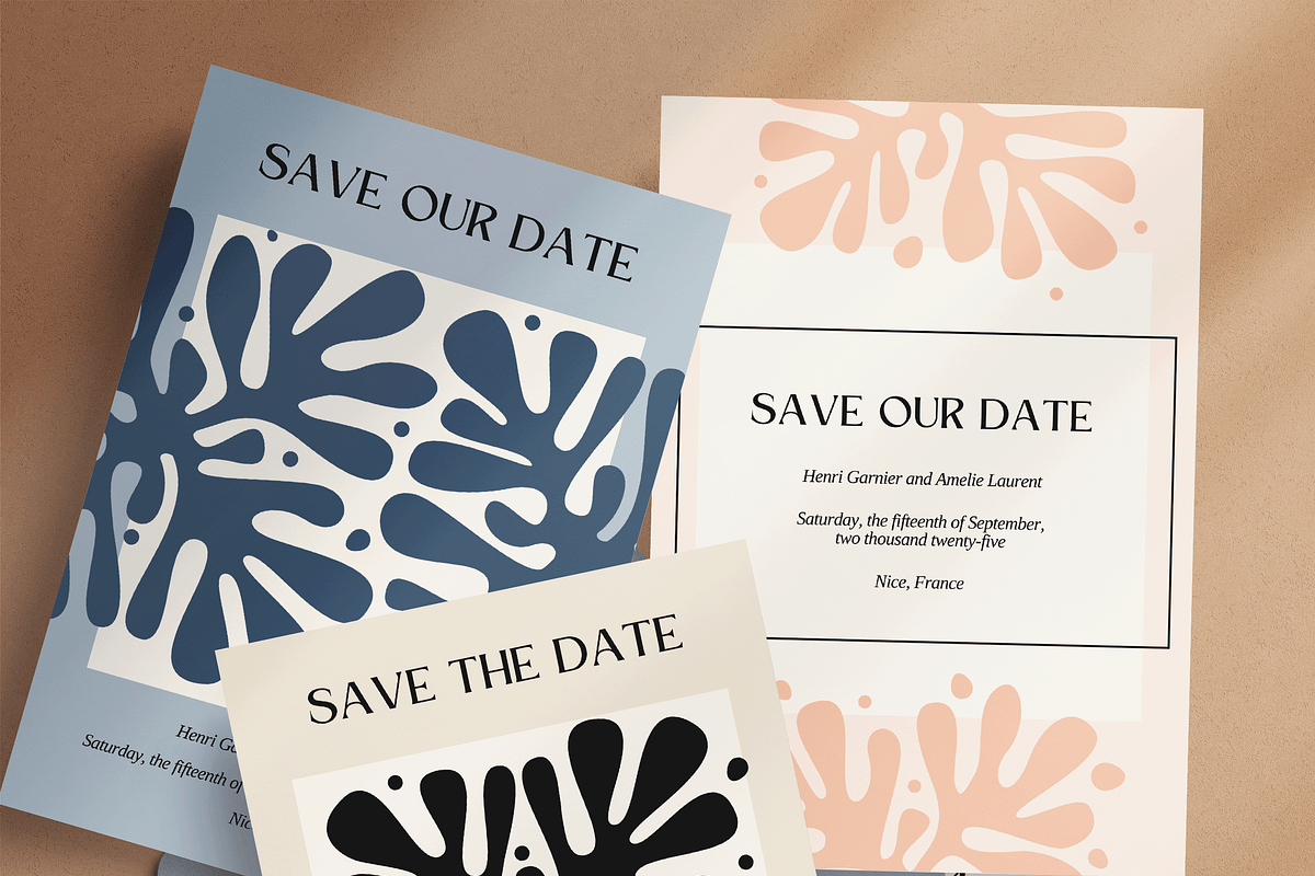 Amelie - Wedding invitation suite, a Stationery Template by SydneyResnik (Photo 2 of 7)