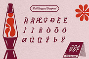 DAISY CHAIN / A Funky Display Face, a Font by Dylan Roop Design Co. (Thumbnail 7 of 10)