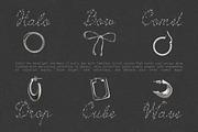 Spark Veil Decorative Glitter Font, a Script Font by AnMark (Thumbnail 8 of 13)