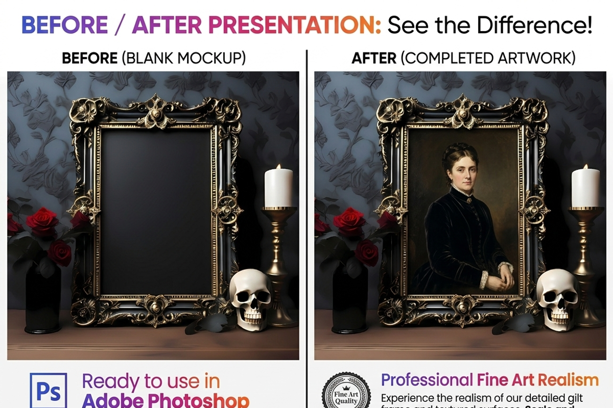 3000+ Lifetime Frame Mockup Bundle, a Mockup by StormDigitalArt (Photo 3 of 9)