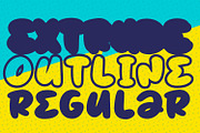 Break Snooze - Layered Fonts, a Font by Crump Hand (Thumbnail 3 of 6)