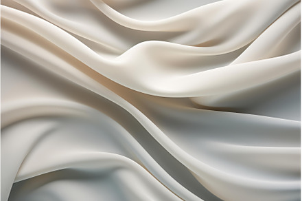 Soft Smooth wavy silk. Generate Ai, an Abstract Photo by Ylivdesign
