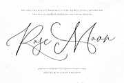 Rose Moon | Romantic Script Font, a Script Font by Pink Coffie (Thumbnail 1 of 10)