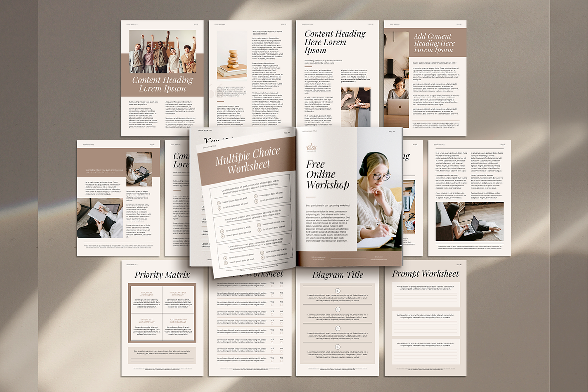 Minimalist Ebook Creator, a Marketing Template by Creatif Foundry (Photo 5 of 8)