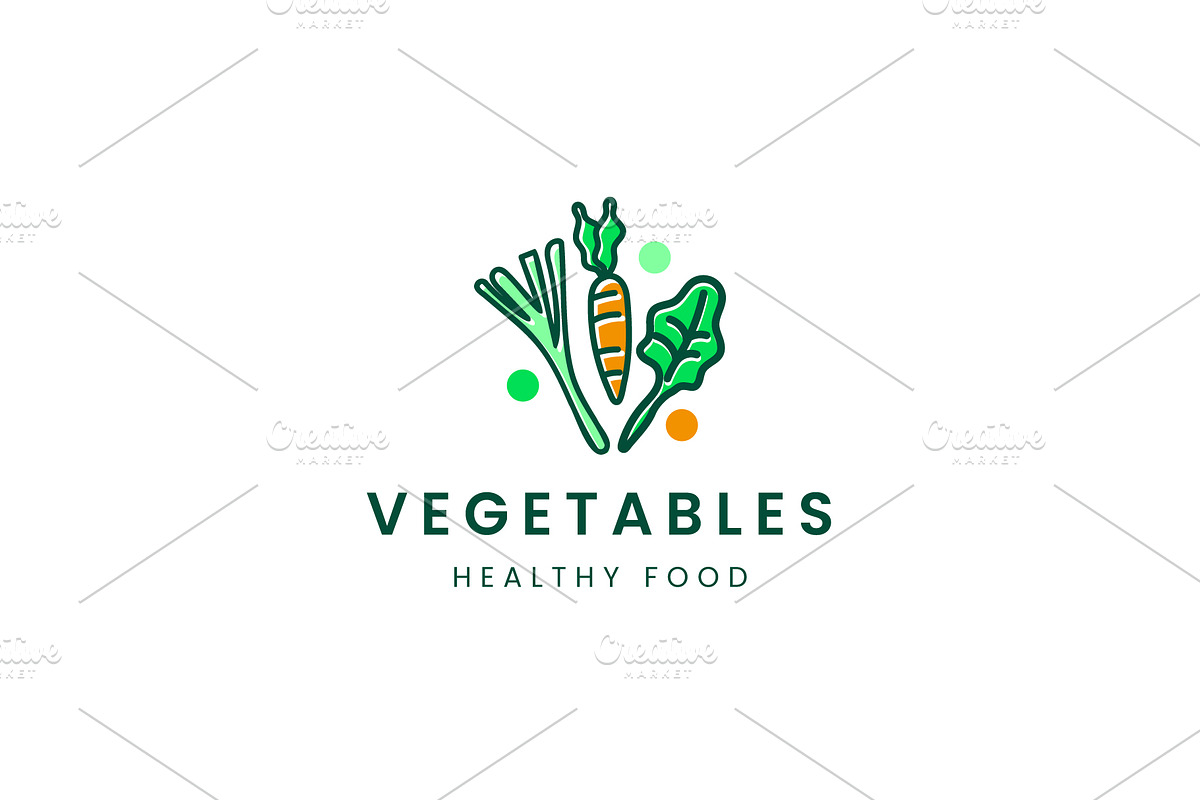 Salad icon template illustration, a Branding & Logo Template by Dyn Studio (Photo 1 of 2)