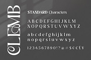 Clemb - Ligature Display Font, a Serif Font by Ekahermawan (Thumbnail 11 of 14)