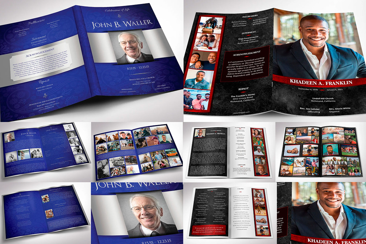 Create Funeral Program Bundle, a Brochure Template by Godserv Designs (Photo 7 of 11)